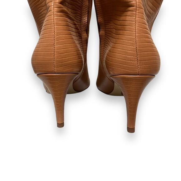 Sam Edelman Uma leather pointed toe knee high mid heel boots NEW - Picture 10 of 12